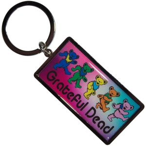 Grateful Dead - Dancing Bears Keychain ryhmässä MERCHANDISE / Merch / Nyheter / Pop-Rock @ Bengans Skivbutik AB (5589233)