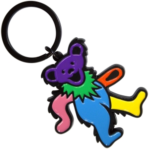 Grateful Dead - Blue Body Dancing Bear Keychain ryhmässä MERCHANDISE / Merch / Nyheter / Pop-Rock @ Bengans Skivbutik AB (5589245)