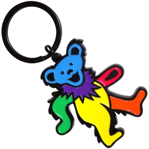 Grateful Dead - Yellow Body Dancing Bear Keychain ryhmässä MERCHANDISE / Merch / Nyheter / Pop-Rock @ Bengans Skivbutik AB (5589250)