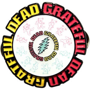 Grateful Dead - Spinning Emblem Pin Badge ryhmässä MERCHANDISE / Merch / Nyheter / Pop-Rock @ Bengans Skivbutik AB (5589255)