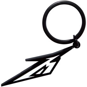 Metallica - B&W M Logo Keychain ryhmässä MERCHANDISE / Merch / Nyheter / Hårdrock @ Bengans Skivbutik AB (5589260)