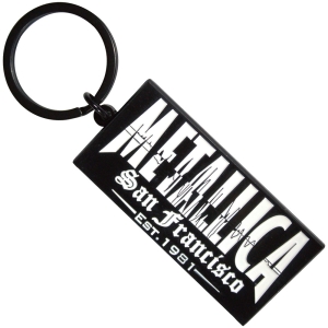 Metallica - Quake Keychain ryhmässä MERCHANDISE / Merch / Nyheter / Hårdrock @ Bengans Skivbutik AB (5589261)