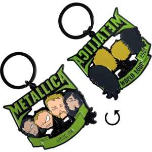 Metallica - Since 1981 Heads Keychain ryhmässä MERCHANDISE / Merch / Nyheter / Hårdrock @ Bengans Skivbutik AB (5589262)