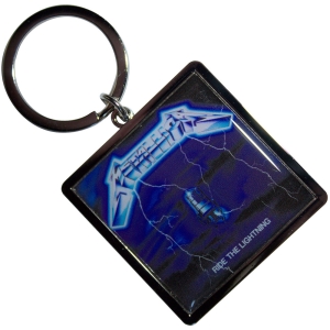 Metallica - Ride The Lightning Keychain ryhmässä MERCHANDISE / Merch / Nyheter / Hårdrock @ Bengans Skivbutik AB (5589263)