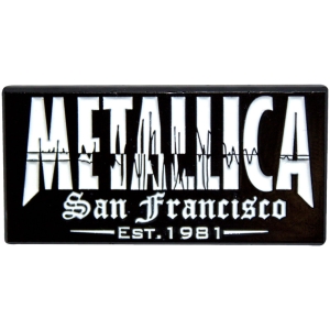 Metallica - Quake Pin Badge ryhmässä MERCHANDISE / Merch / Nyheter / Hårdrock @ Bengans Skivbutik AB (5589266)