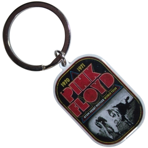 Pink Floyd - Atom Heart Mother World Tour Keychain ryhmässä MERCHANDISE / Merch / Nyheter / Pop-Rock @ Bengans Skivbutik AB (5589270)