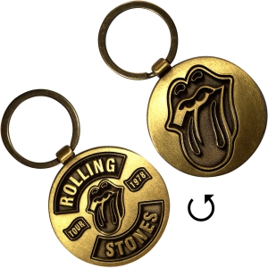 Rolling Stones - Tour Bordered Keychain ryhmässä MERCHANDISE / Merch / Nyheter / Pop-Rock @ Bengans Skivbutik AB (5589274)