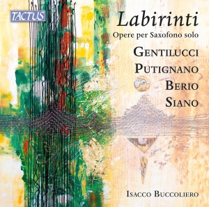 Isacco Buccoliero - Labyrinth For Solo Saxophone ryhmässä CD / Kommande / Klassiskt @ Bengans Skivbutik AB (5589328)