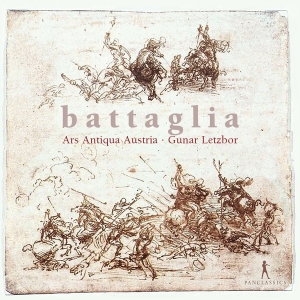 Ars Antiqua Austria Gunar Letzbor - Battaglia ryhmässä CD / Kommande / Klassiskt @ Bengans Skivbutik AB (5589347)