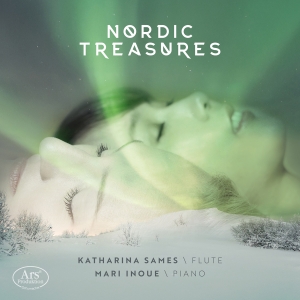 Katharina Sames Mari Inoue - Nordic Treasures - Works For Flute ryhmässä CD / Kommande / Klassiskt @ Bengans Skivbutik AB (5589352)