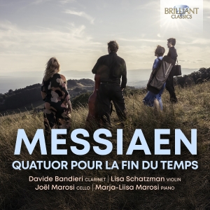 Olivier Messiaen - Quatour Pour La Fin Du Temps ryhmässä CD / Kommande / Klassiskt @ Bengans Skivbutik AB (5589596)