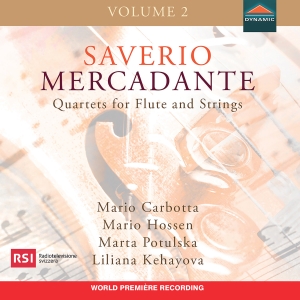 Saverio Mercadante - Quartets For Flute & Strings, Vol. ryhmässä CD / Kommande / Klassiskt @ Bengans Skivbutik AB (5589806)