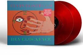 Elvis Costello - Hey Clockface (Transparent Red Vinyl) ryhmässä VINYYLI / Pop-Rock @ Bengans Skivbutik AB (5590414)