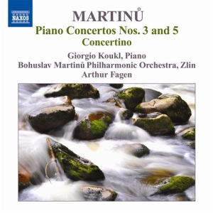 Martinu - Piano Concertos 3 & 5 ryhmässä CD @ Bengans Skivbutik AB (559741)