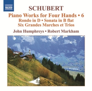 Schubert - Piano Works For Four Hands Vol 6 ryhmässä Externt_Lager / Naxoslager @ Bengans Skivbutik AB (559809)