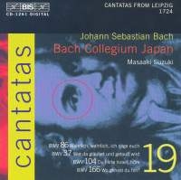 Bach Johann Sebastian - Cantatas Vol 19 ryhmässä ME SUOSITTELEMME / Joululahjavinkki: CD @ Bengans Skivbutik AB (560018)