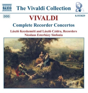 Vivaldi Antonio - Complete Recorder Concertos ryhmässä Externt_Lager / Naxoslager @ Bengans Skivbutik AB (560084)