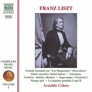 Liszt Franz - Complete Piano Music Vol 1 ryhmässä Externt_Lager / Naxoslager @ Bengans Skivbutik AB (560132)