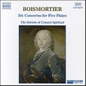 Boismortier Joseph Bodin De - 6 Concertos For 5 Flutes ryhmässä ME SUOSITTELEMME / Joululahjavinkki: CD @ Bengans Skivbutik AB (560386)