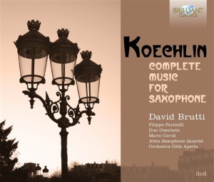 Koechlin - Complete Music For Saxophone ryhmässä Externt_Lager / Naxoslager @ Bengans Skivbutik AB (561417)