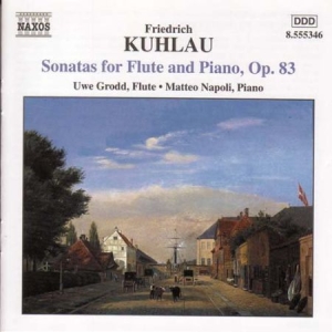 Kuhlau Friedrich - Sonatas For Flute & Piano Op 8 ryhmässä CD / Klassiskt @ Bengans Skivbutik AB (562147)