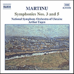 Martinu Bohuslav - Symphonies 3 & 5 ryhmässä ME SUOSITTELEMME / Joululahjavinkki: CD @ Bengans Skivbutik AB (562152)