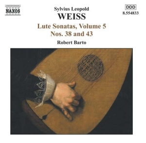 Weiss Silvius Leopold - Lute Sonatas Vol 5 ryhmässä ME SUOSITTELEMME / Joululahjavinkki: CD @ Bengans Skivbutik AB (564487)