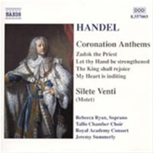 Handel George Frideric - Coronation Anthems ryhmässä Externt_Lager / Naxoslager @ Bengans Skivbutik AB (564862)