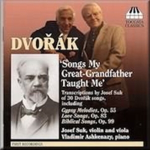 Dvorak/Suk - Song Transcriptions ryhmässä ME SUOSITTELEMME / Joululahjavinkki: CD @ Bengans Skivbutik AB (566332)