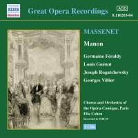 Massenet Jules - Manon ryhmässä ME SUOSITTELEMME / Joululahjavinkki: CD @ Bengans Skivbutik AB (567410)