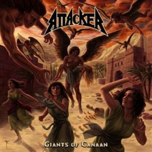 Attacker - Giants Of Canaan ryhmässä CD / Hårdrock @ Bengans Skivbutik AB (567865)