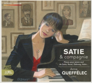 Queffelec - Satie & Compagnie ryhmässä CD / Klassiskt,Övrigt @ Bengans Skivbutik AB (568723)