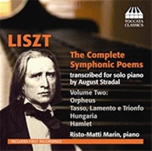 Liszt - Piano Transcriptions Vol 2 ryhmässä Externt_Lager / Naxoslager @ Bengans Skivbutik AB (568820)