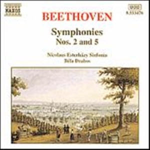 Beethoven Ludwig Van - Symphonies 2 & 5 ryhmässä Externt_Lager / Naxoslager @ Bengans Skivbutik AB (568931)