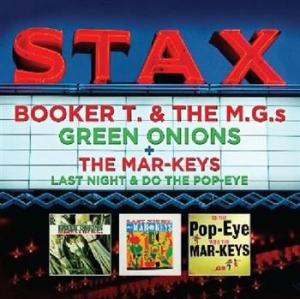 Stax Booker T & Mg's + The Mar-Keys - Green Onions & Last Night & Do The ryhmässä CD / RNB, Disco & Soul @ Bengans Skivbutik AB (569357)