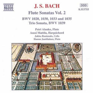 Bach Johann Sebastian - Flute Sonatas Vol 2 ryhmässä Externt_Lager / Naxoslager @ Bengans Skivbutik AB (570778)