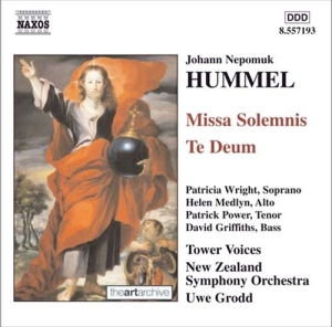 Hummel Johann Nepomuk - Missa Solemnis ryhmässä Externt_Lager / Naxoslager @ Bengans Skivbutik AB (571173)