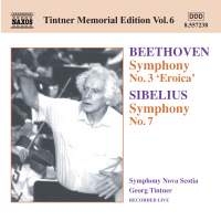 Beethoven/Sibelius - Symphonies 3/ 7 ryhmässä CD / Klassiskt @ Bengans Skivbutik AB (571269)