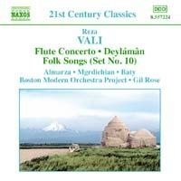 Vali Reza - Flute Concerto ryhmässä CD / Klassiskt @ Bengans Skivbutik AB (571276)