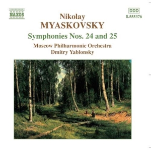 Myaskovsky Nikolay - Symphonies 24 & 25 ryhmässä Externt_Lager / Naxoslager @ Bengans Skivbutik AB (571975)