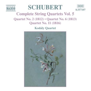 Schubert Franz - String Quartets Vol 5 ryhmässä ME SUOSITTELEMME / Joululahjavinkki: CD @ Bengans Skivbutik AB (573335)