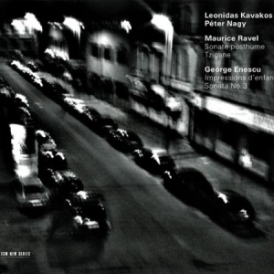 Kavakos Leonidas - Maurice Ravel / George Enescu ryhmässä CD @ Bengans Skivbutik AB (577230)