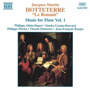 Hotteterre Jacques - Music For Flute Vol 1 ryhmässä ME SUOSITTELEMME / Joululahjavinkki: CD @ Bengans Skivbutik AB (578676)