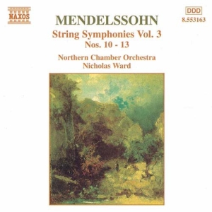 Mendelssohn Felix - String Symphonies Vol 3 ryhmässä ME SUOSITTELEMME / Joululahjavinkki: CD @ Bengans Skivbutik AB (578679)