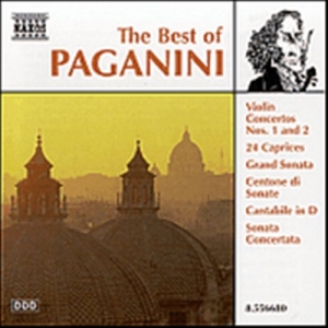 Paganini Nicolo - Best Of Paganin ryhmässä ME SUOSITTELEMME / Joululahjavinkki: CD @ Bengans Skivbutik AB (578687)