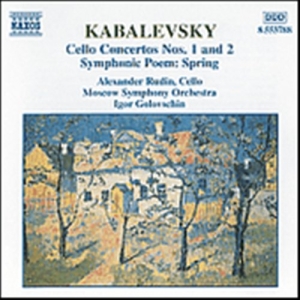 Kabalevsky Dmitry - Cello Concertos 1 & 2 ryhmässä ME SUOSITTELEMME / Joululahjavinkki: CD @ Bengans Skivbutik AB (578703)