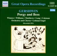 Gershwin George - Porgy & Bess Complete ryhmässä ME SUOSITTELEMME / Joululahjavinkki: CD @ Bengans Skivbutik AB (579528)