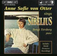 Sibelius Jean - Songs/Von Otter ryhmässä Externt_Lager / Naxoslager @ Bengans Skivbutik AB (580062)