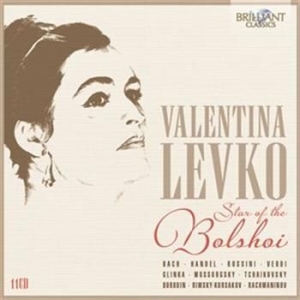 Levko Valentina - Star Of The Bolshoi ryhmässä CD / Klassiskt @ Bengans Skivbutik AB (580737)