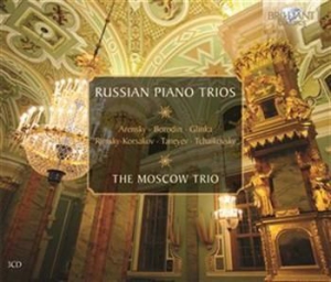 Various Artists - Russian Piano Trios ryhmässä CD / Övrigt @ Bengans Skivbutik AB (580770)